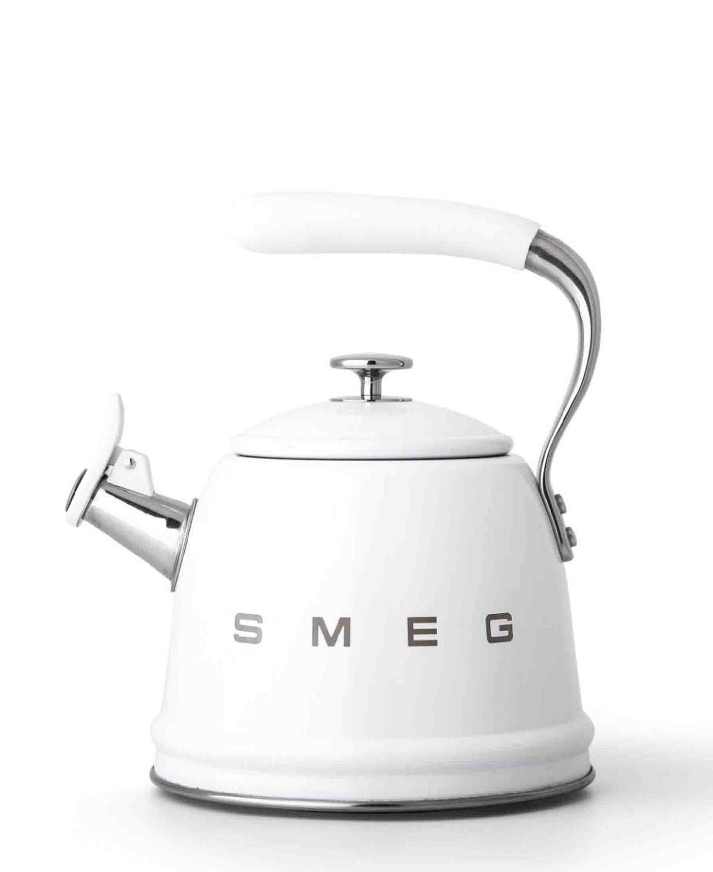 Smeg Whistling Stovetop Kettle - White