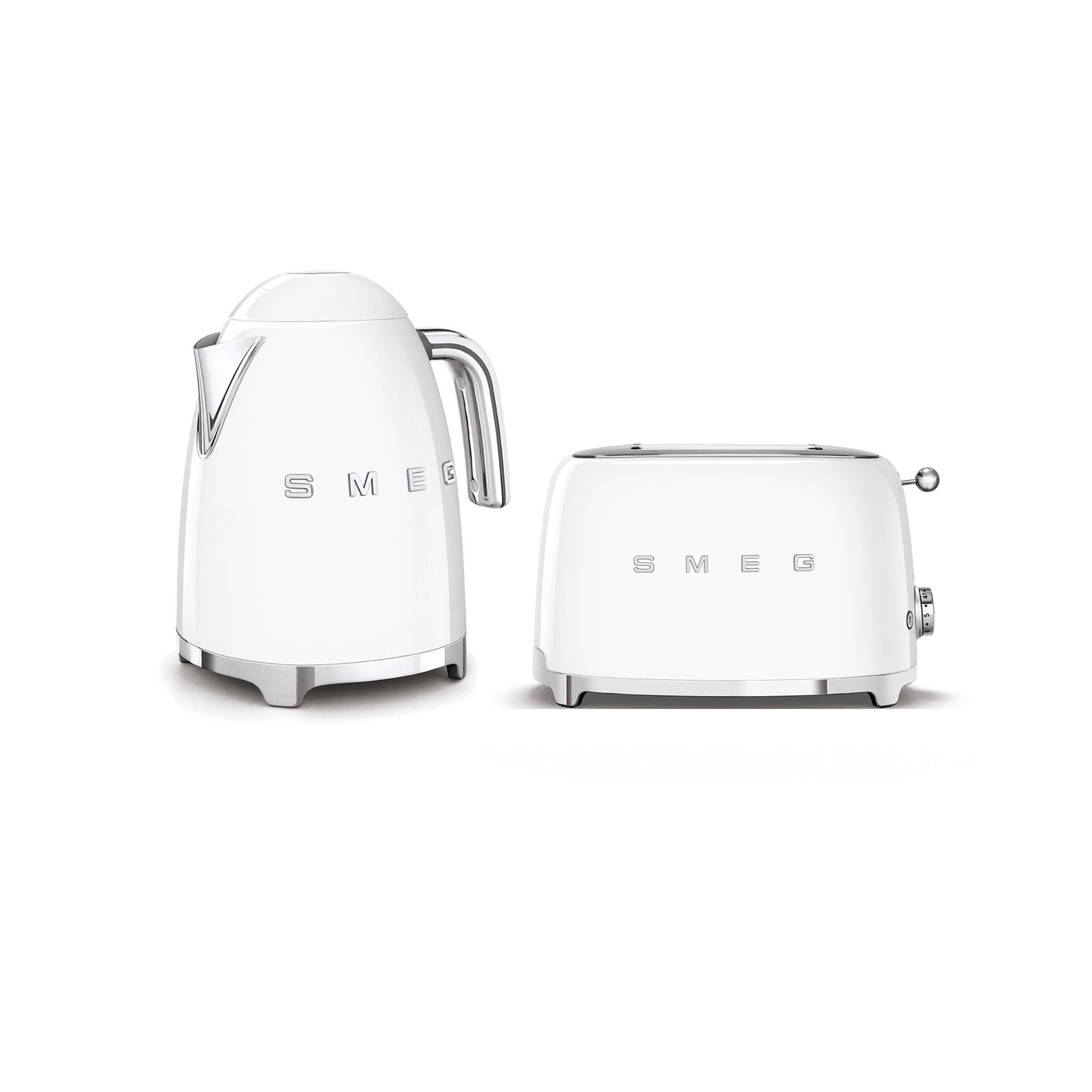 Smeg Kettle & Toaster Combo White