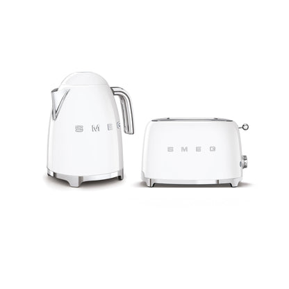 Smeg Kettle & Toaster Combo White