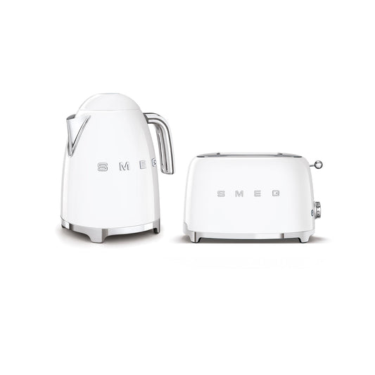 Smeg Kettle & Toaster Combo White