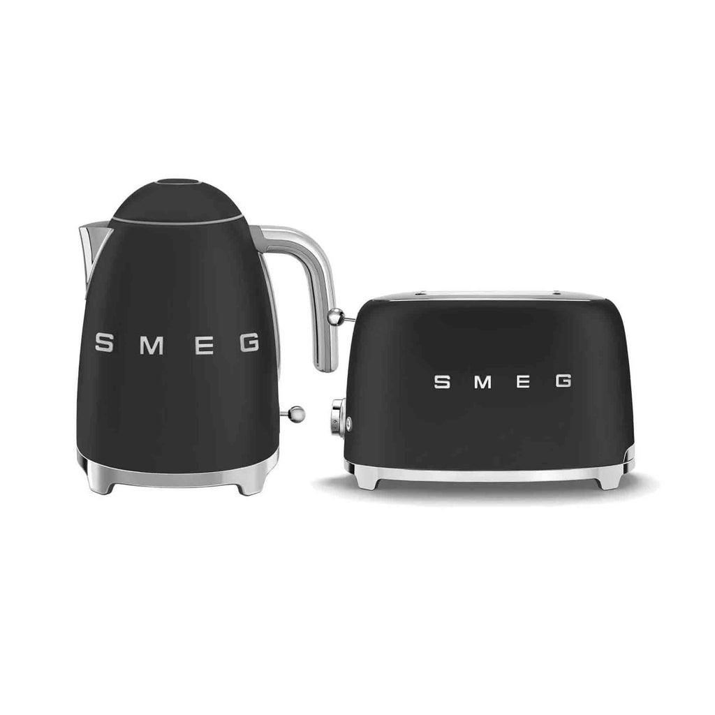 Smeg Retro Matte Combo - Matte Black