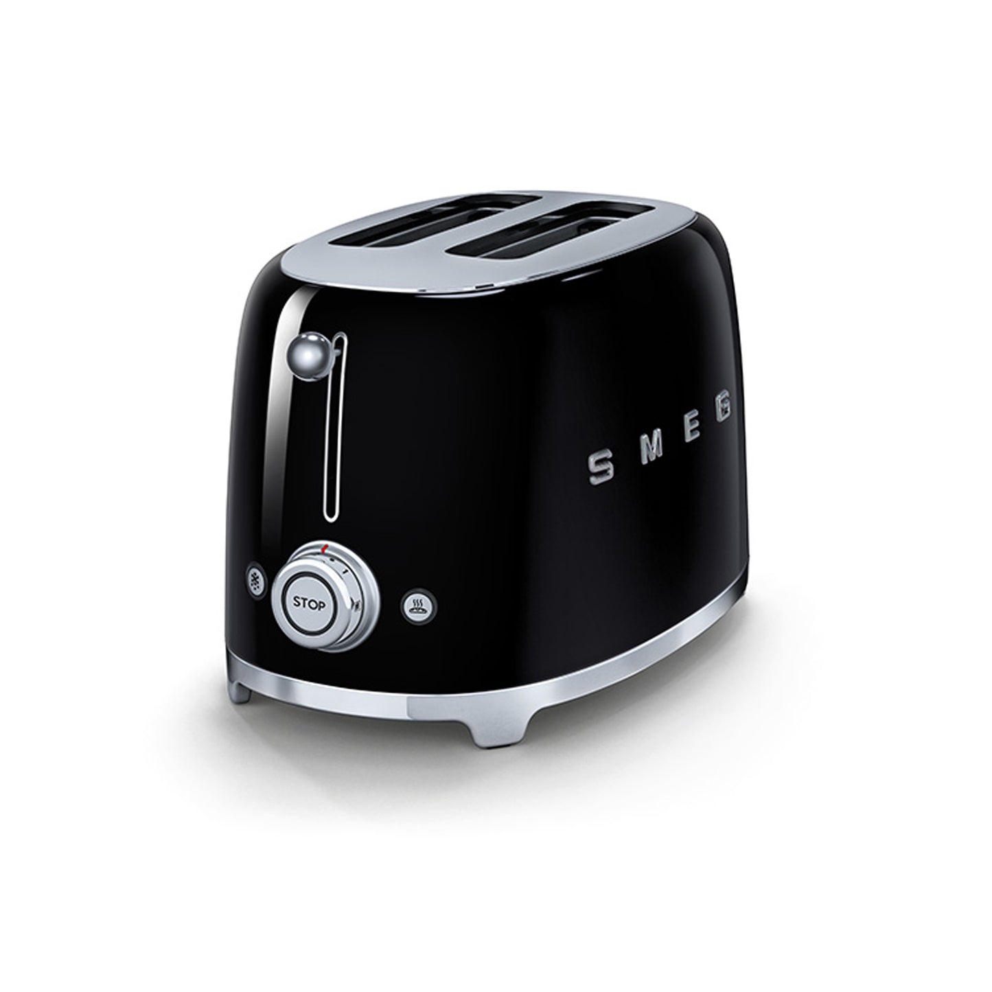 Smeg Retro 2 Slice Toaster - Black