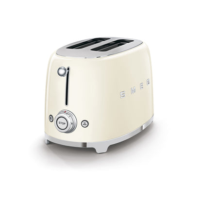 Smeg Retro 2 Slice Toaster - Cream