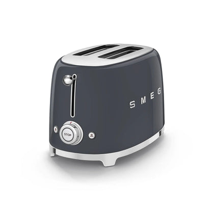 Smeg Retro 2 Slice Toaster - Grey