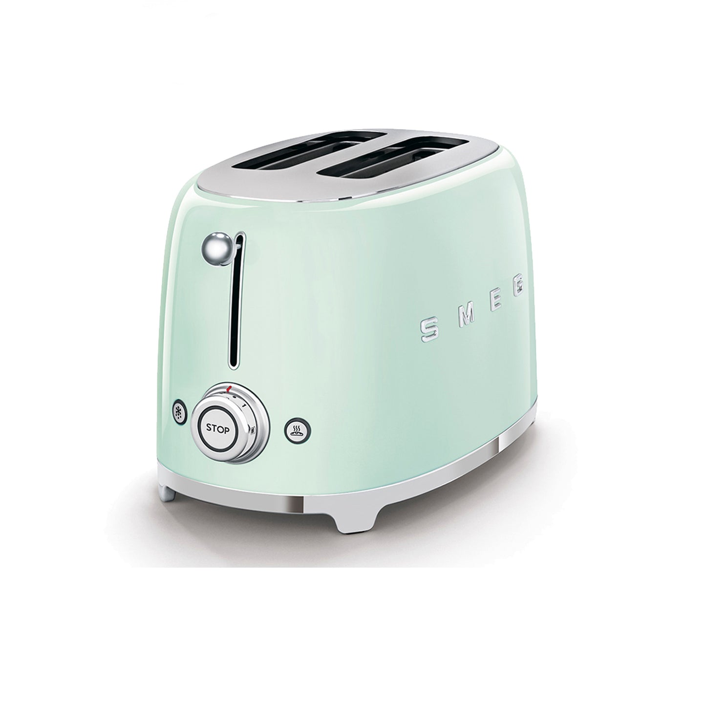 Smeg Retro 2 Slice Toaster - Pastel Green