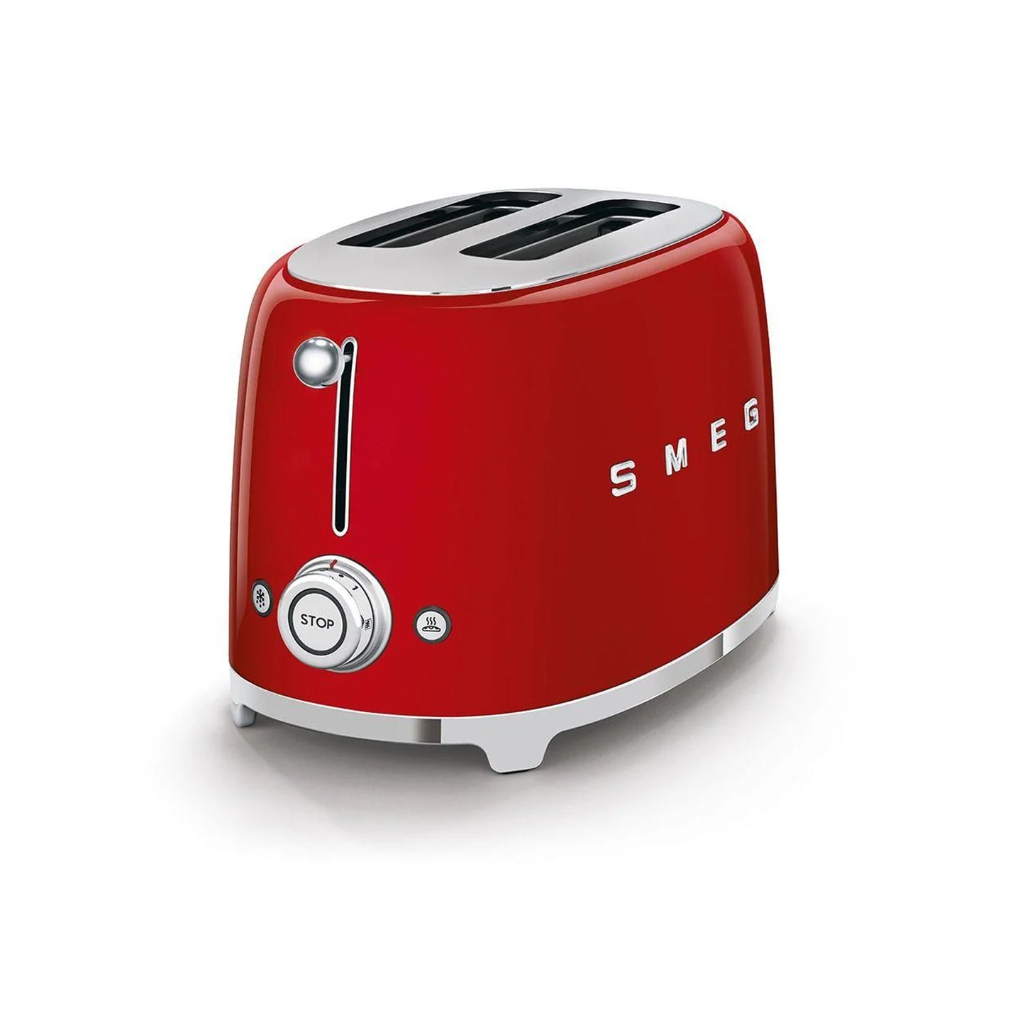 Smeg Retro 2 Slice Toaster - Red