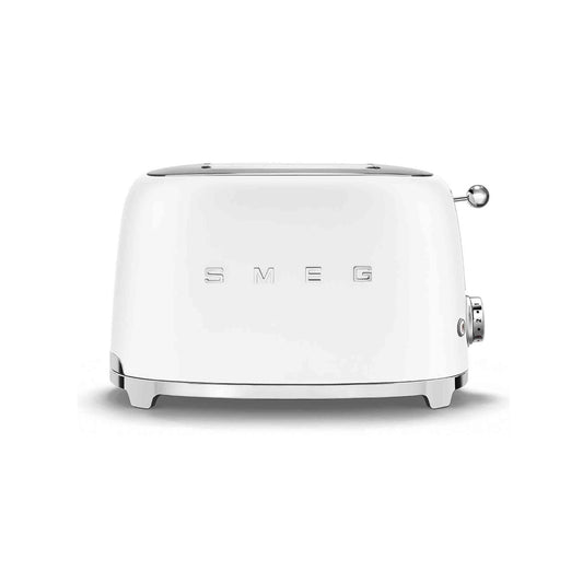 Smeg Retro 2 Slice Toaster - Matte White