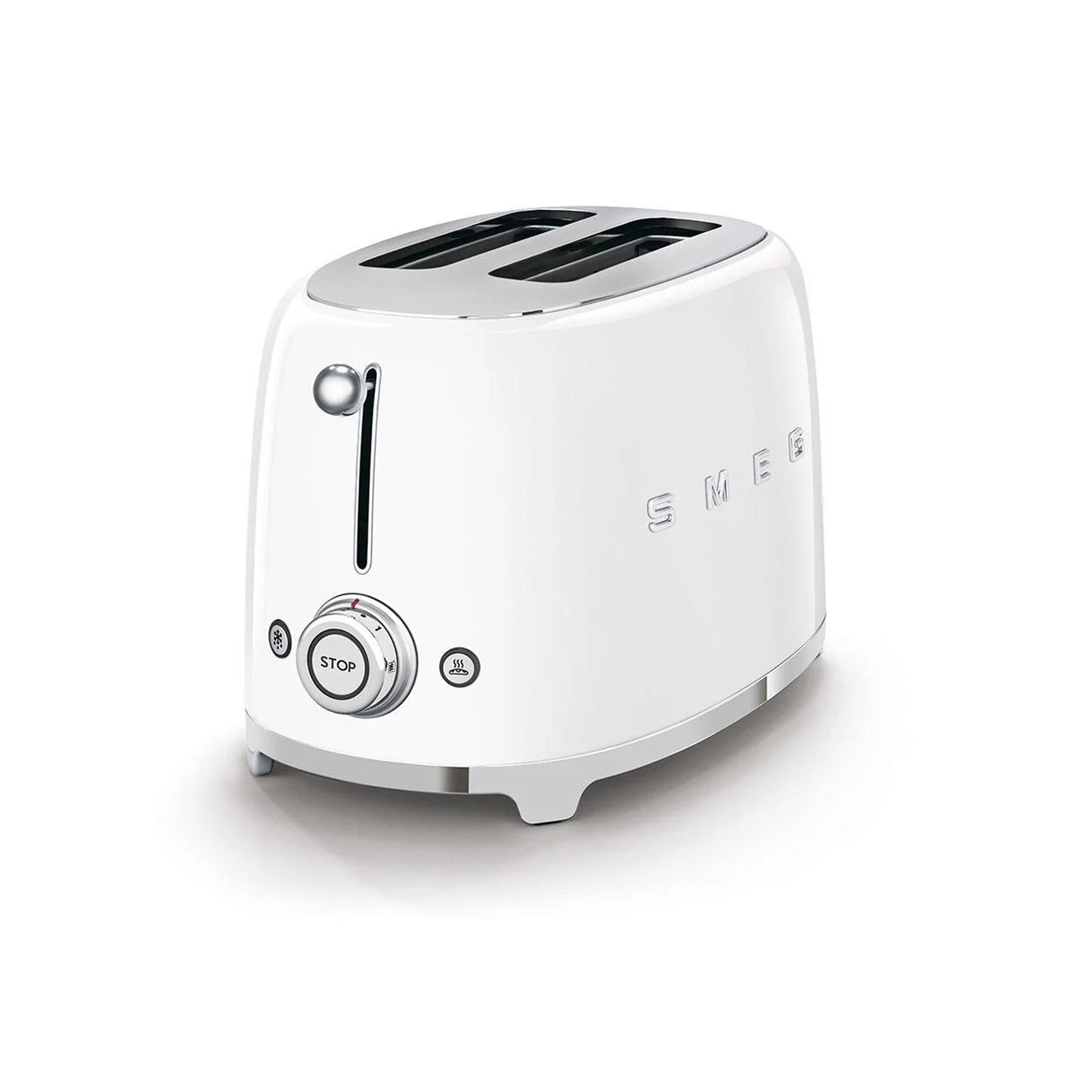 Smeg Retro 2 Slice Toaster - White