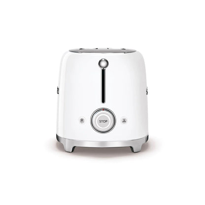 Smeg Retro 2 Slice Toaster - White