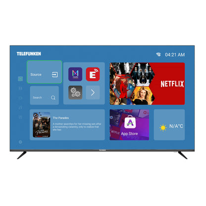 Telefunken 43" Full HD Smart LED TV Black - TLEDDS-43FHDA - view 3