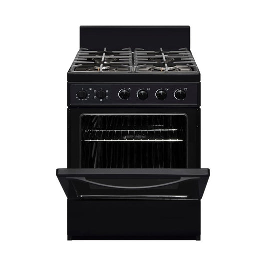 UNIVA 4 BURNER GAS STOVE WITH ELEC OVEN UGE016BI