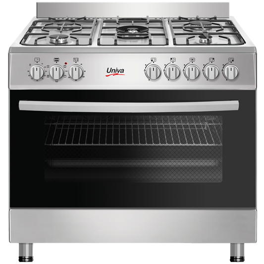 UNIVA 5 BURNER GAS STOVE WITH OVEN UG119SI