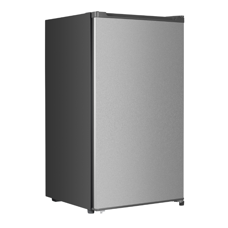 Univa metallic bar fridge USD125M side view