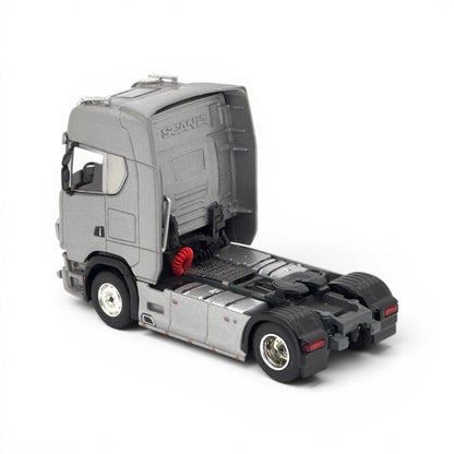 1:64 Alloy Scania Truck with Container Yellow
