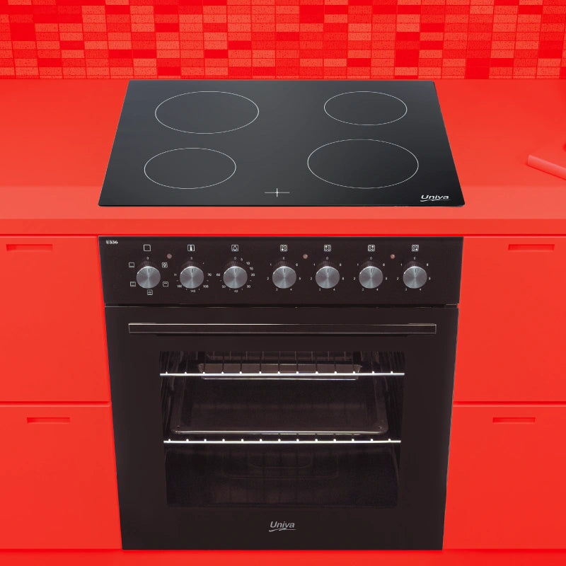 UNIVA BUILT IN OVEN AND CERAN HOB U336CB