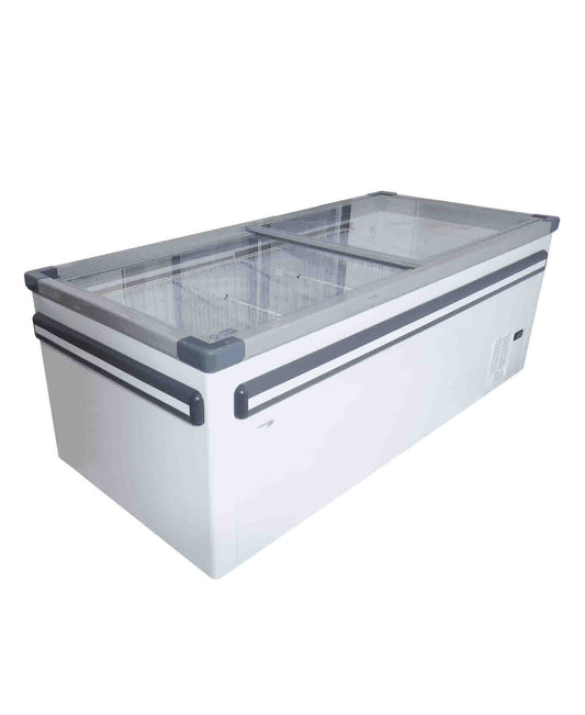 Fridge Star Island Freezer - White