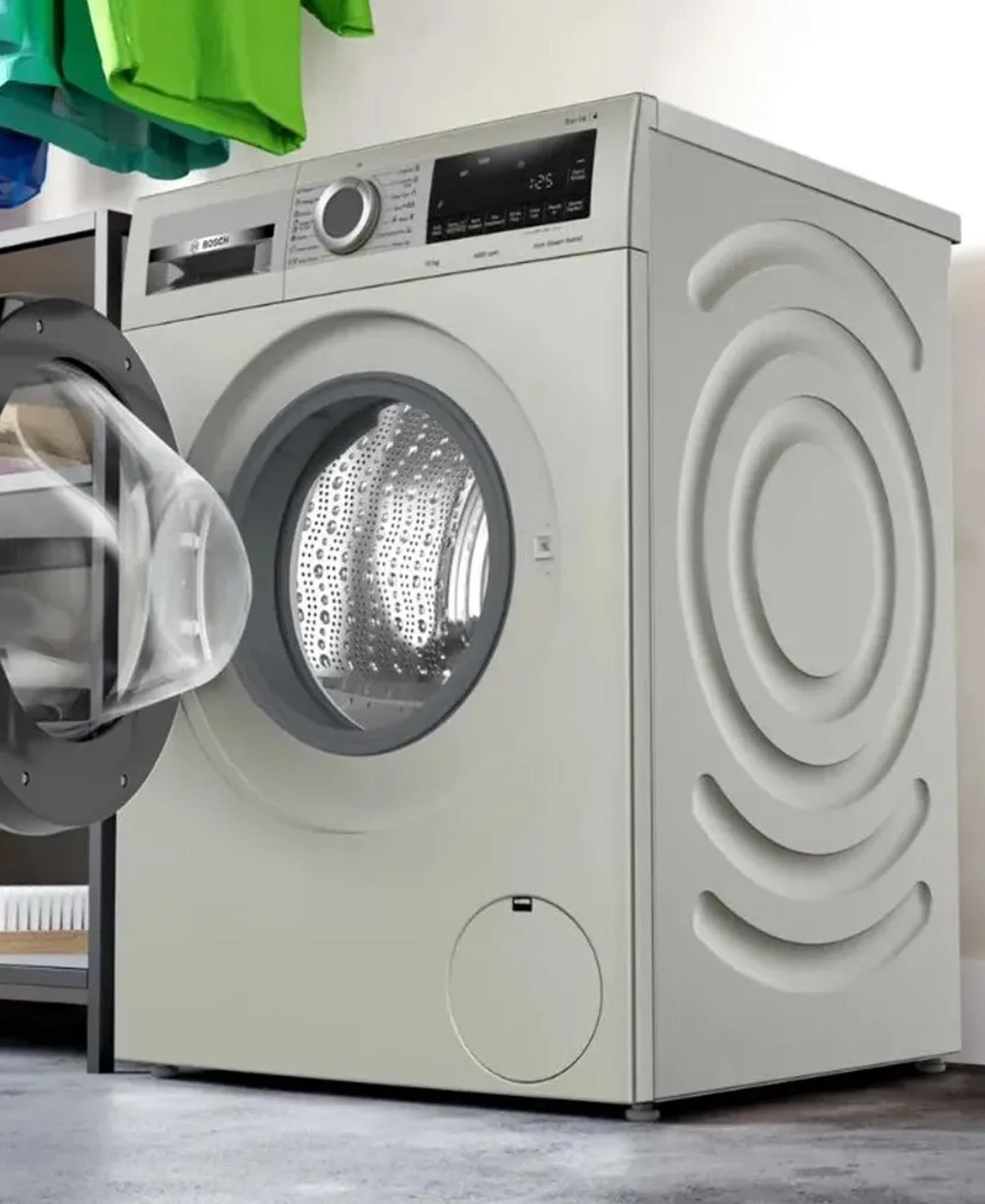 Bosch Series 4 10kg Front Loader Washing Machine - Silver
