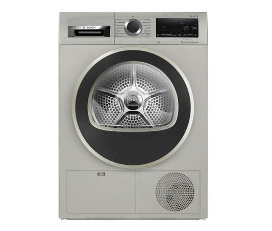 Bosch Series 6 9kg Silver Inox Condenser Tumble Dryer – WPG1411XZA