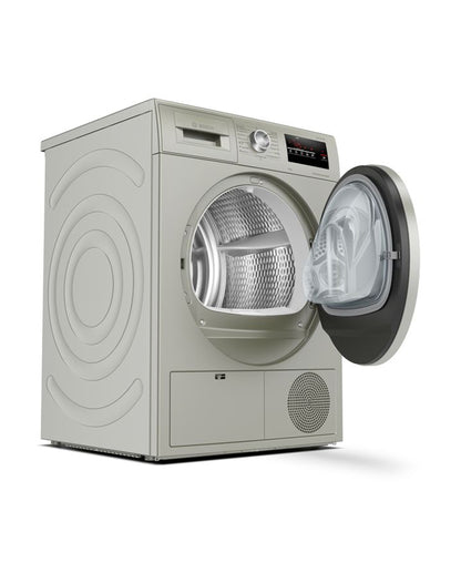 Bosch Condenser Tumble Dryer 8 kg Silver Inox - WTM8327SZA