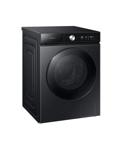 Samsung 12kg BESPOKE BubbleWash™ Smart Front Load Washer with AI Wash and Auto Dispense - Black