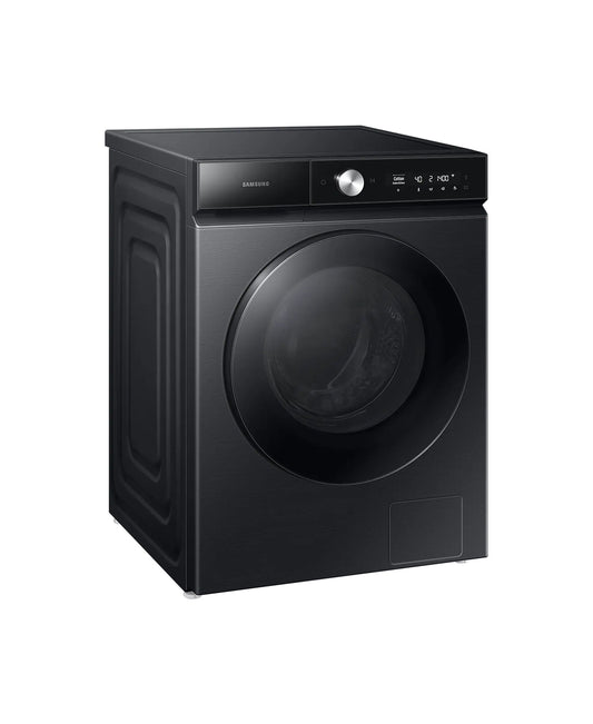 Samsung 12kg BESPOKE BubbleWash™ Smart Front Load Washer with AI Wash and Auto Dispense - Black