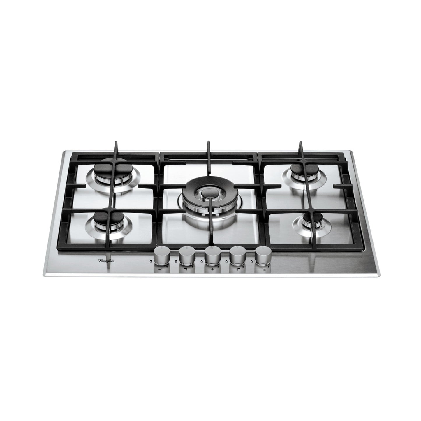 Whirlpool 75cm Gas Stainless Steel Hob - GMA 7522/IX