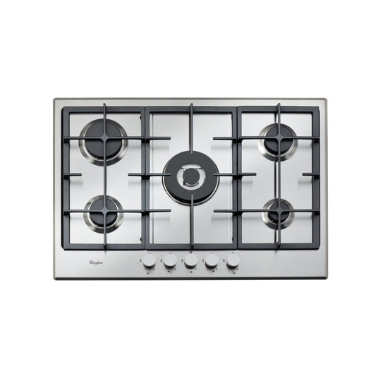 Whirlpool 75cm Gas Stainless Steel Hob - GMA 7522/IX