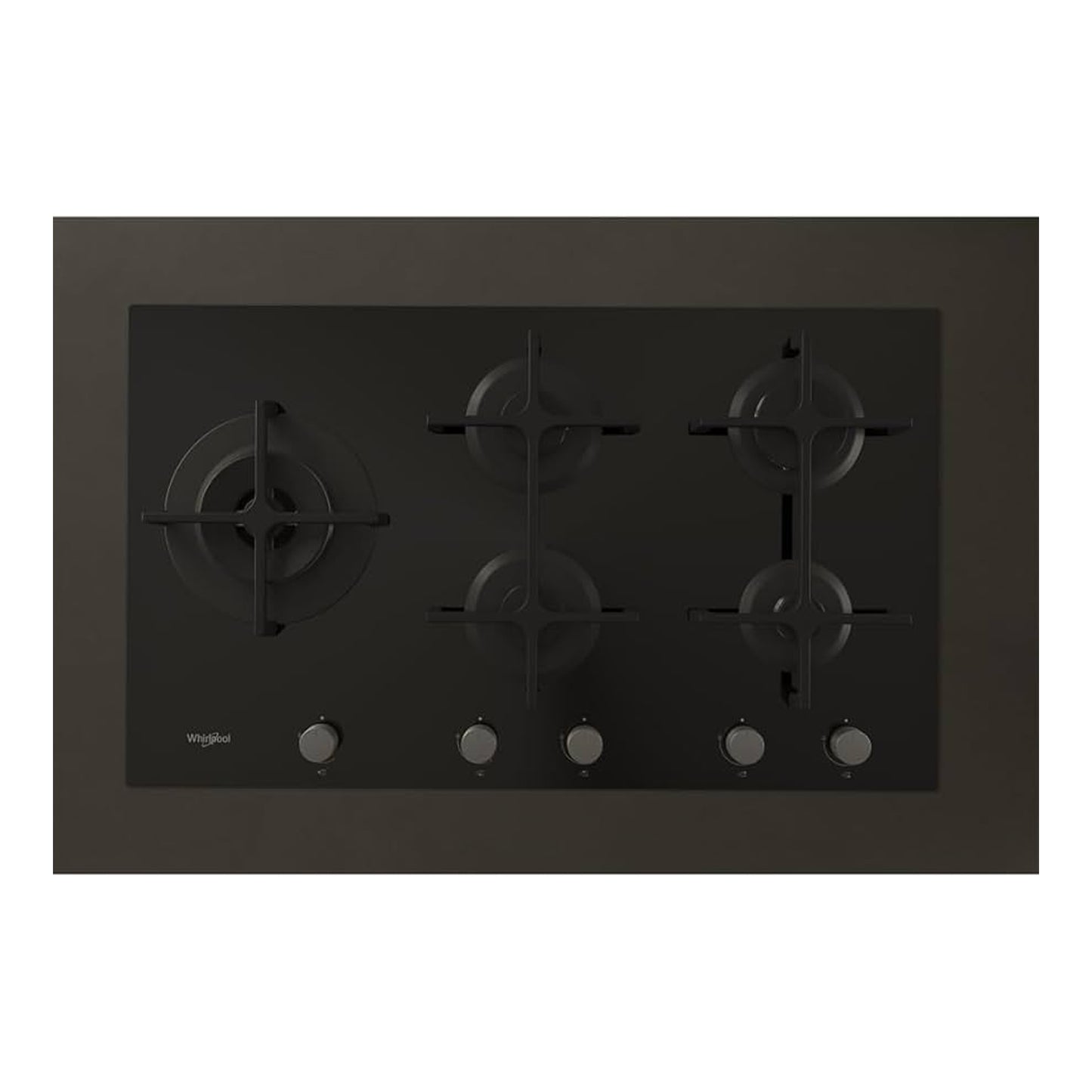 Whirlpool 90cm Black Gas Hob - GOA9523NB