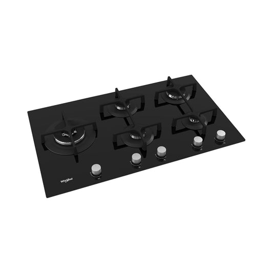 Whirlpool 90cm Black Gas Hob - GOA9523NB