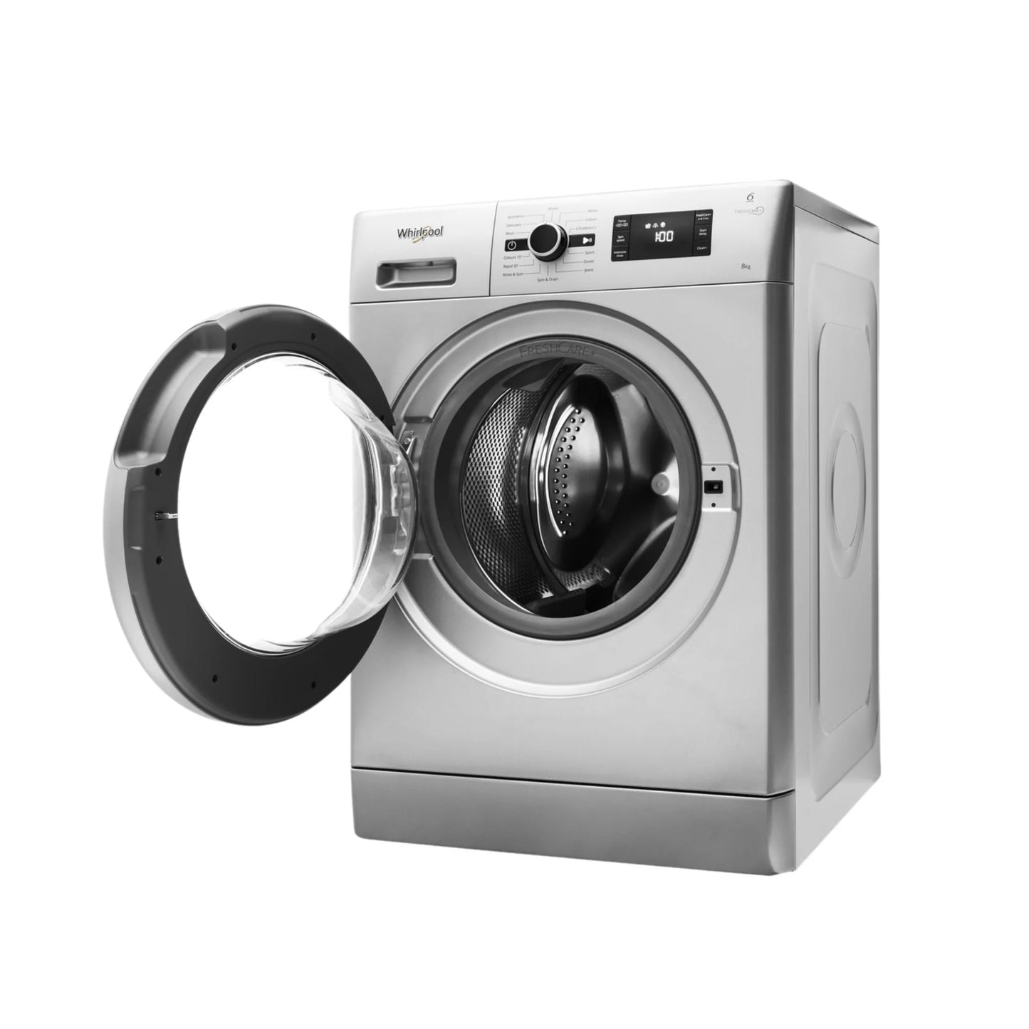 Whirlpool 8kg Front Loader Washing Machine FWG81284SBSEG