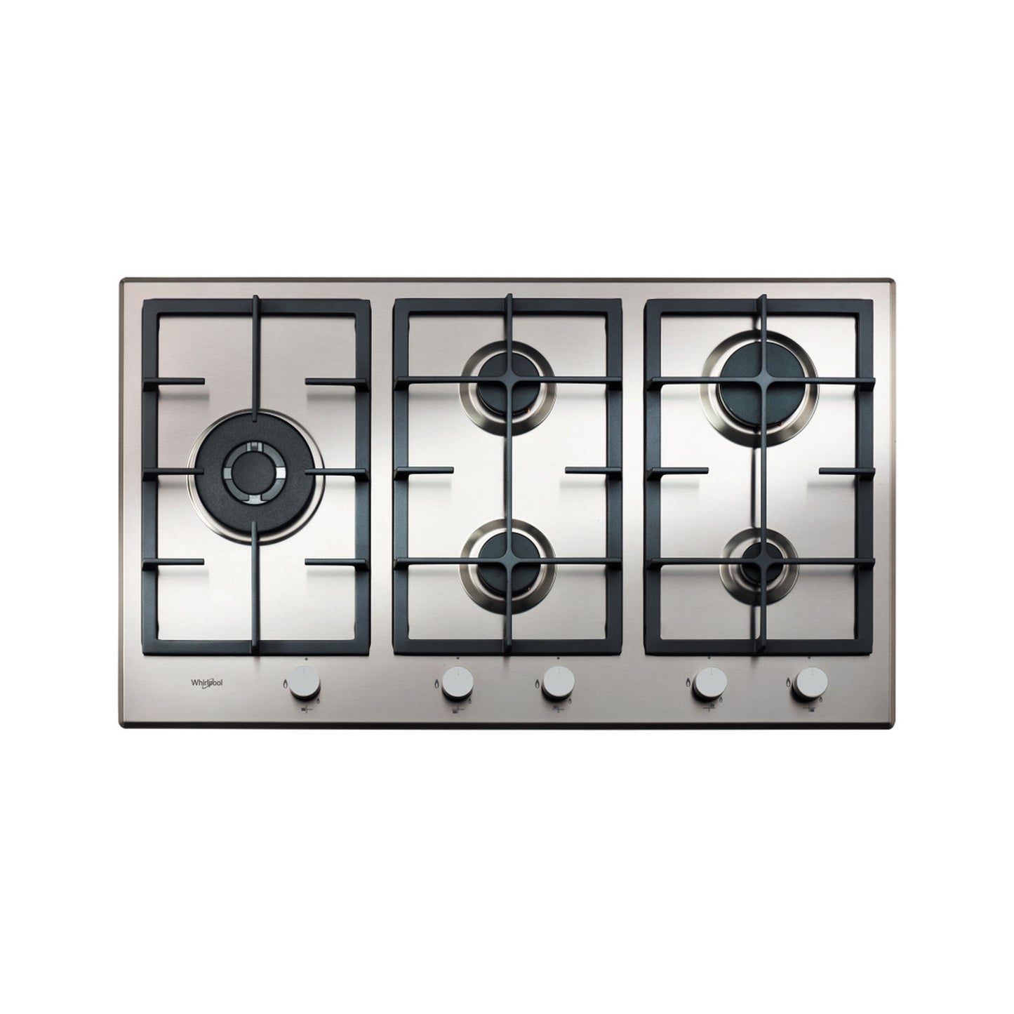 Whirlpool gas hob: 5 gas burners - GMA 9522/IX