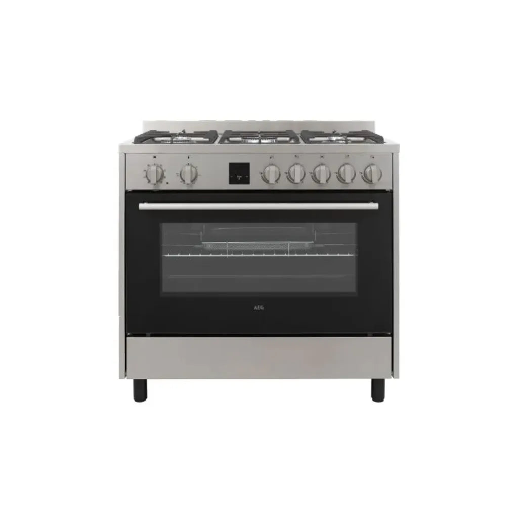 AEG 90cm Stainless Steel Gas / Electric Cooker AEGZA90ES1