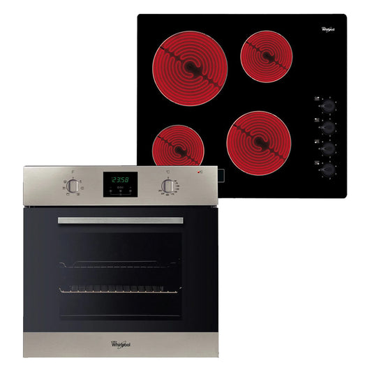 Whirpool AKP 446 IX + AKM 9010 NE Oven & Hob Combo