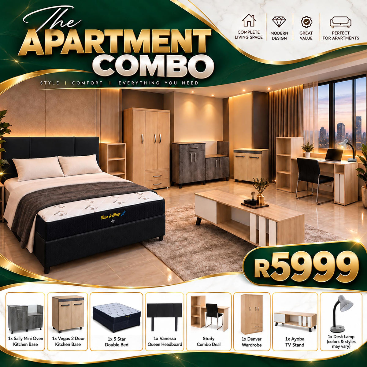 The Apartment Combo - R5999 bundle