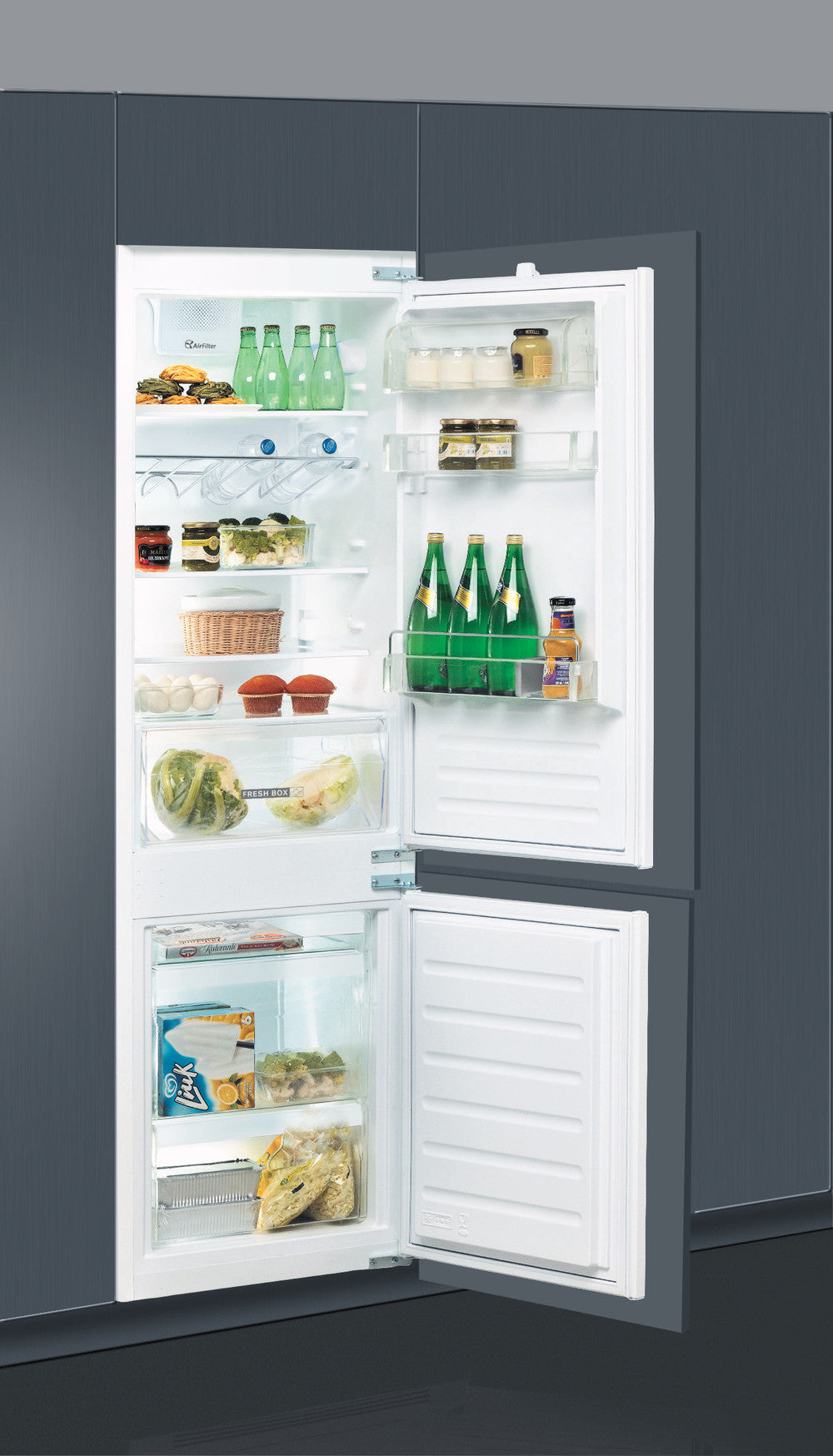 Whirlpool 275L Built-In Combi Fridge - ART6510/A+SF