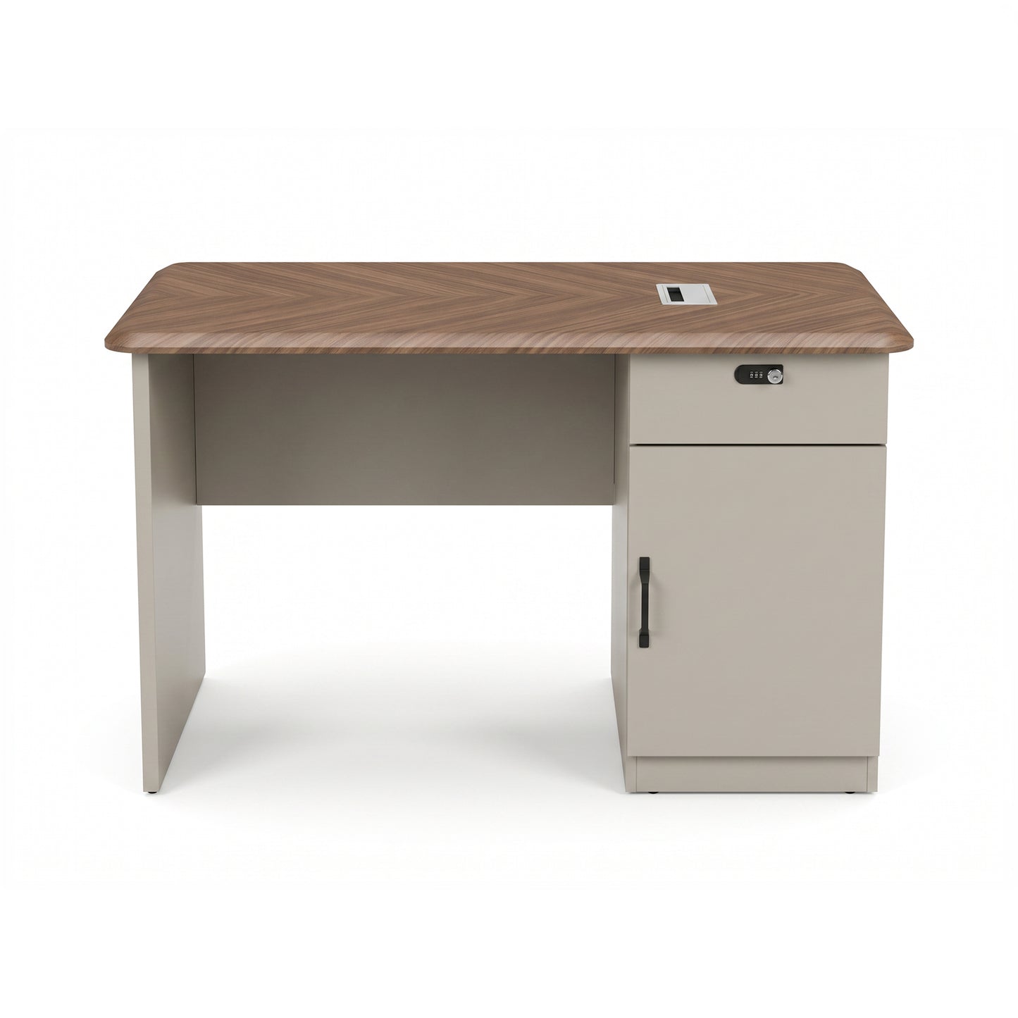 BF Platinum Living 1.2m office table in a home office