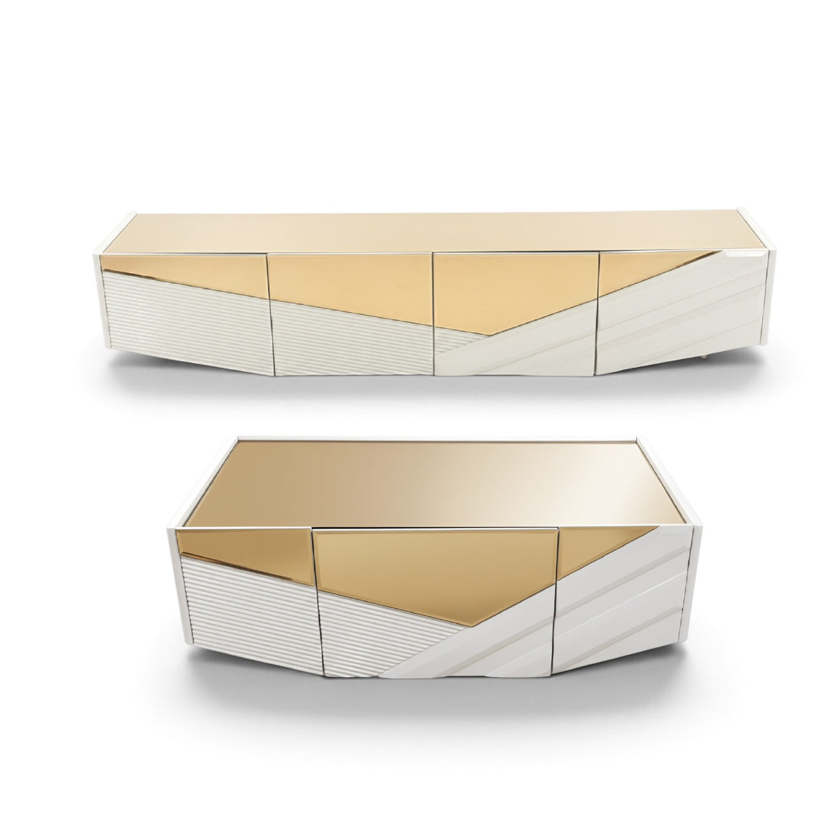 BF Royal Home coffee table and TV stand combo