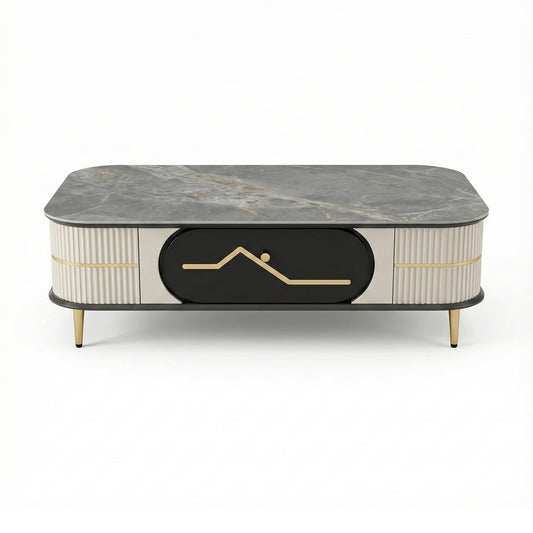 Marble Top Coffee Table D-3GEAY/W