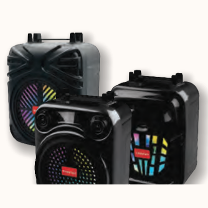 Condere portable speakers CH7760, CH7762 and CH7763