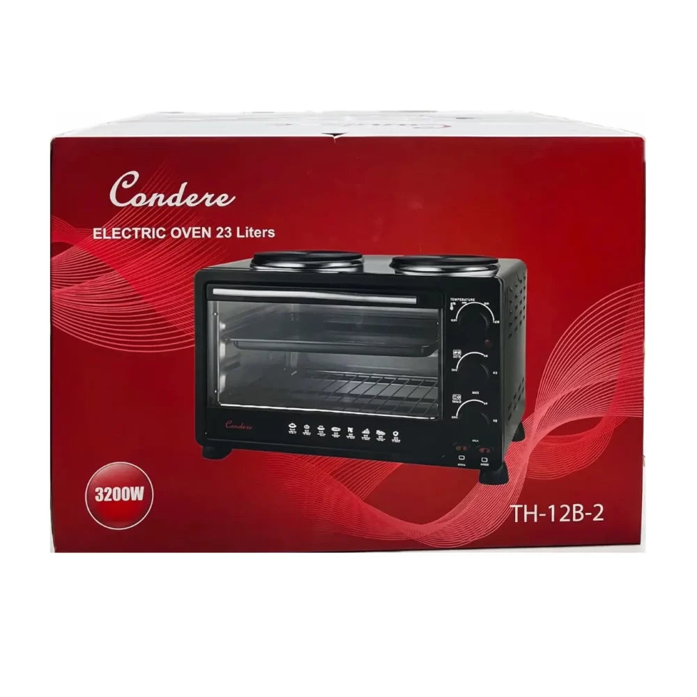 Condere TH-12B-2 electric oven 23 litre 3200W box