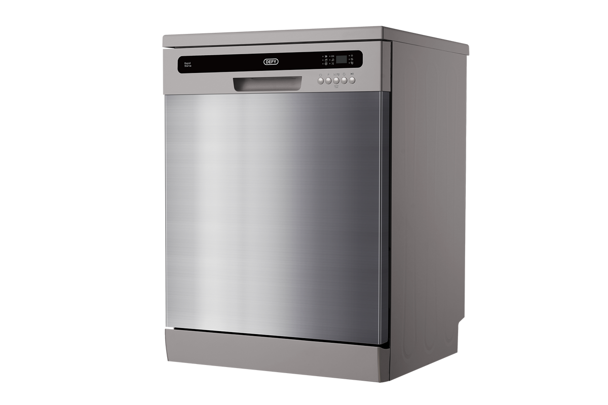 Defy DDW256 dishwasher angle