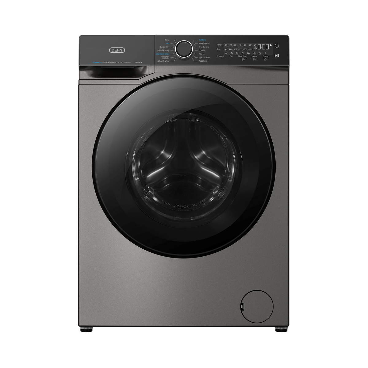 Defy DWD429 9/5kg Washer Dryer Manhattan Grey