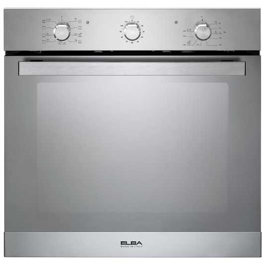 Elba 60cm Electric Oven - Silver