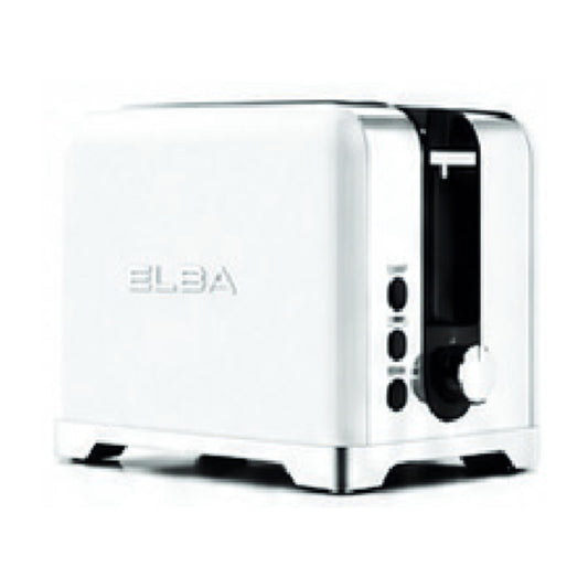 Elba Lusso 2 Slice Toaster White