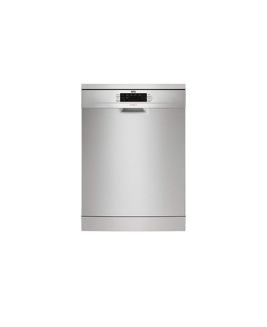 AEG 60cm Freestanding Dishwasher With 15 Place Settings - Stainless Steel