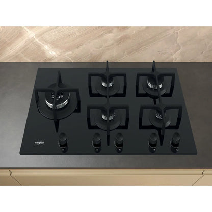 Whirlpool Black 5 Gas Burners Hob - GOA9523/NB1