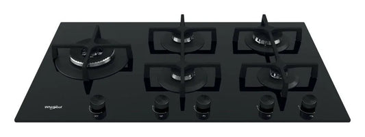 Whirlpool Black 5 Gas Burners Hob - GOA9523/NB1