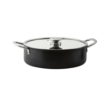 Leydi Mia Kısa 32cm Low Casserole Black