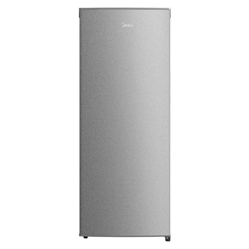 Midea 157L Upright Freezer Silver