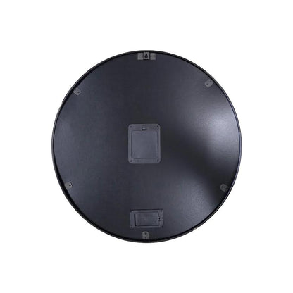 Marco World Map Industrial Silver Metal 60cm Moving Gears Wall Clock Gold